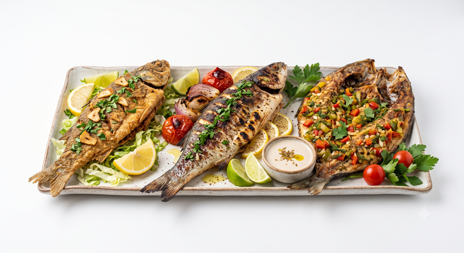 بوري  - مقلي - مشوي - سنجاري