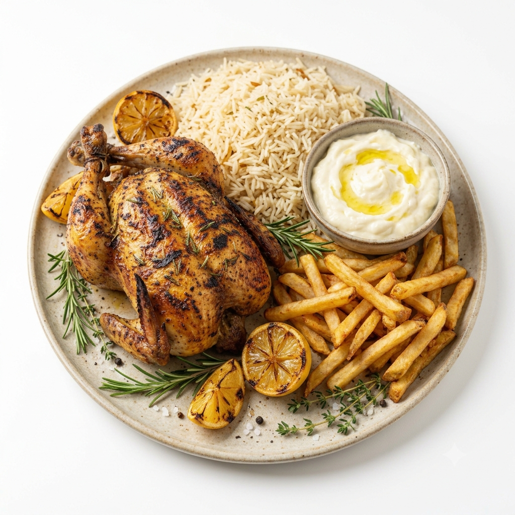 فرخة مشوية