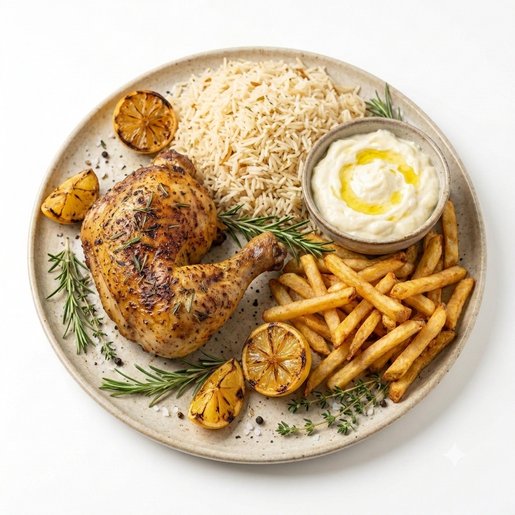 ورك فرخة مشوي