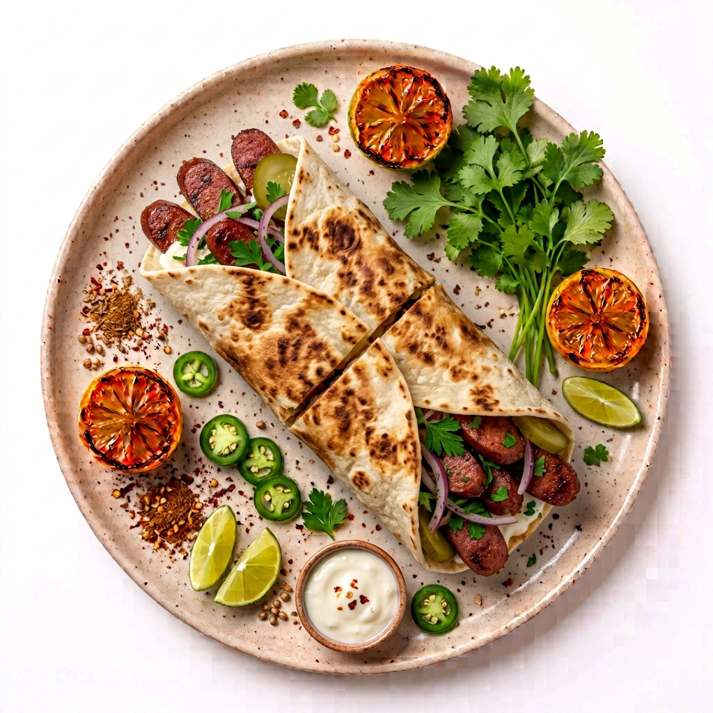 سندوتش سجق سوري