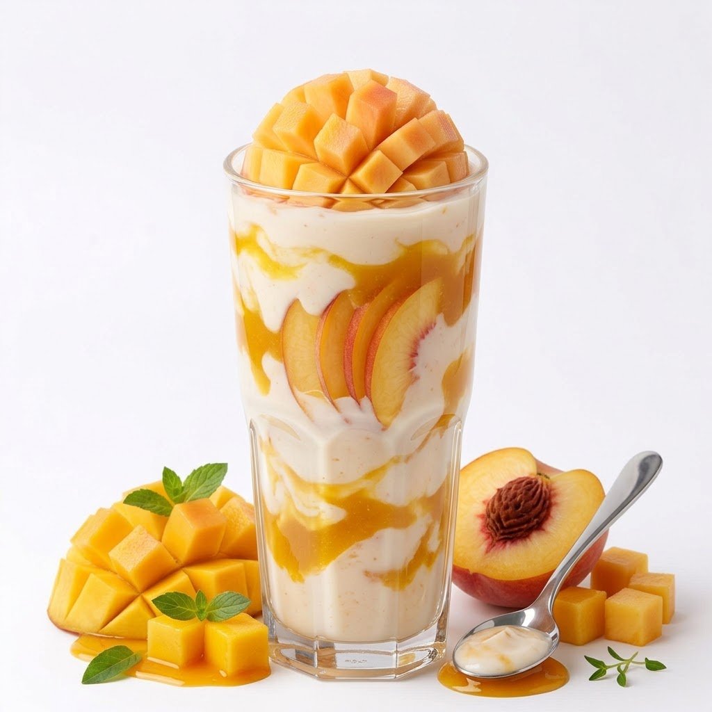زبادي خوخ